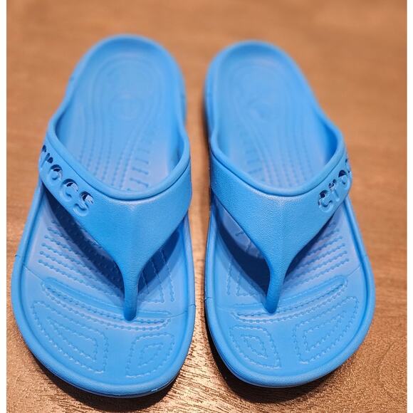 Crocs Baya II Women Size 6 Men 8 Blue Shoes Sandal Flip Flop Slides Open Toe - Picture 10 of 10